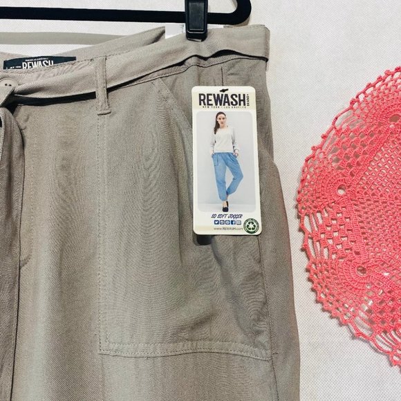 Rewash Brand So Soft Jogger Pant Gray NWT - Picture 4 of 13